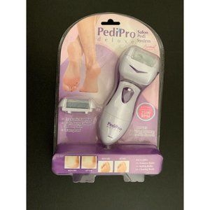 NEW SEALED PEDIPRO DELUXE SALON PEDI SYSTEM PERSONAL TOUCH ELECTRONIC FOOT FILE